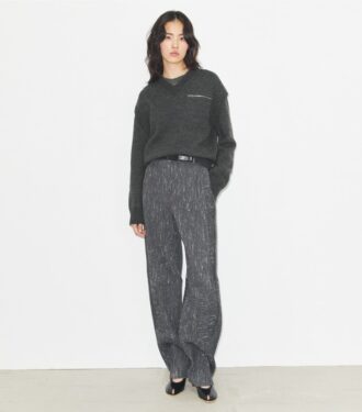Wide-Leg Wool Pant