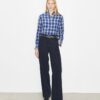 Wide-Leg Wool Pant