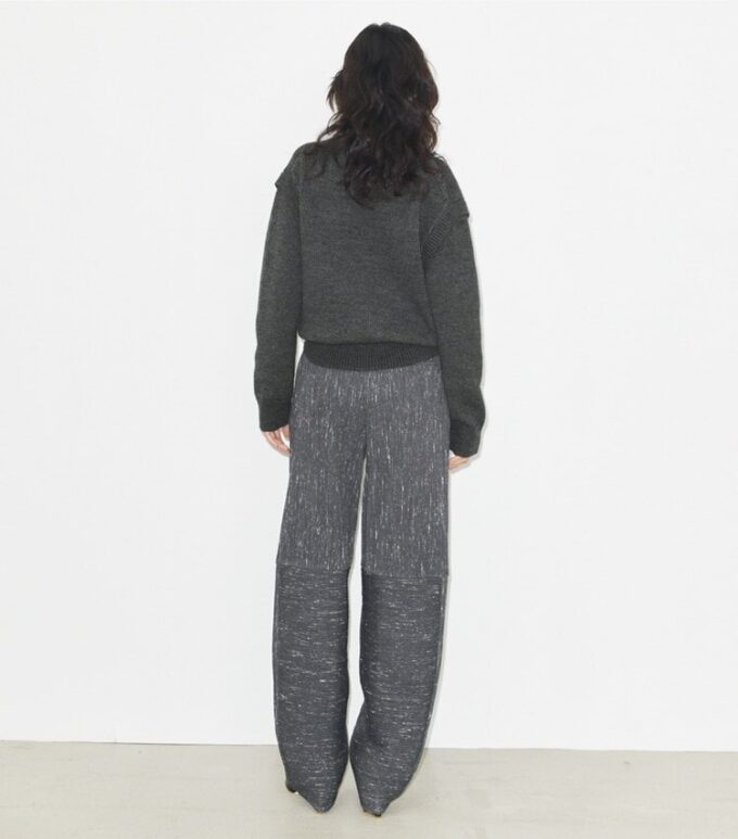 Wide-Leg Wool Pant