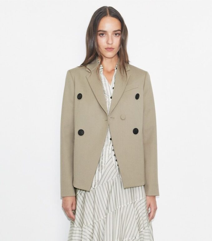 Wool Blend Blazer Wool Blend Blazer
