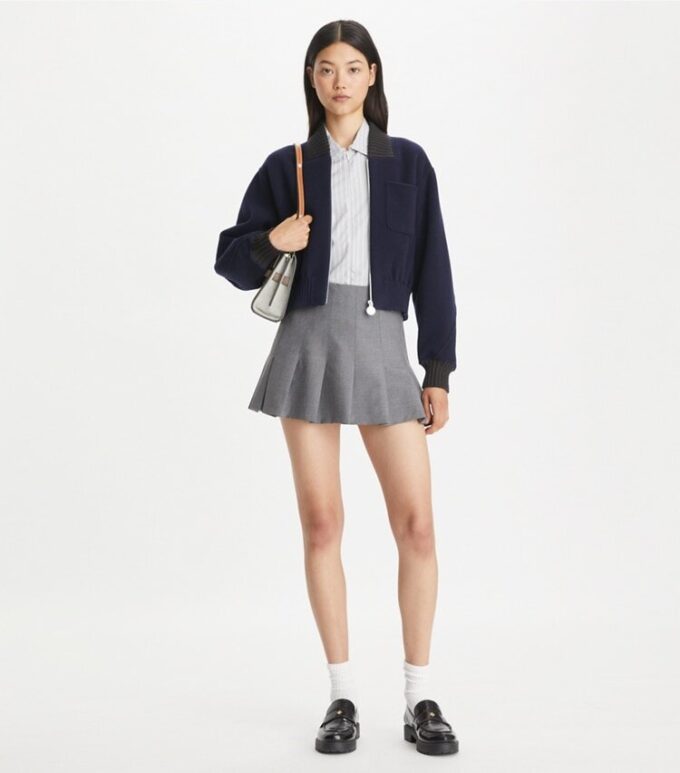 Wool Bomber Jacket Wool Bomber Jacket