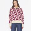 Wool Jacquard Crewneck Sweater Wool Jacquard Crewneck Sweater