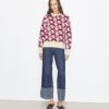Wool Jacquard Crewneck Sweater Wool Jacquard Crewneck Sweater