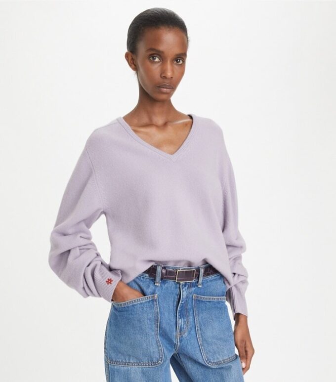 Wool V-Neck Sweater Wool V-Neck Sweater