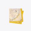 World Map Wool Square Scarf World Map Wool Square Scarf