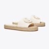 Woven Double T Espadrille Slide Woven Double T Espadrille Slide