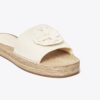 Woven Double T Espadrille Slide Woven Double T Espadrille Slide