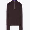 Zip Front Long-Sleeve Jersey Top Zip Front Long-Sleeve Jersey Top